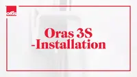 Oras 3S-Installation -kiinnitysjärjestelmä